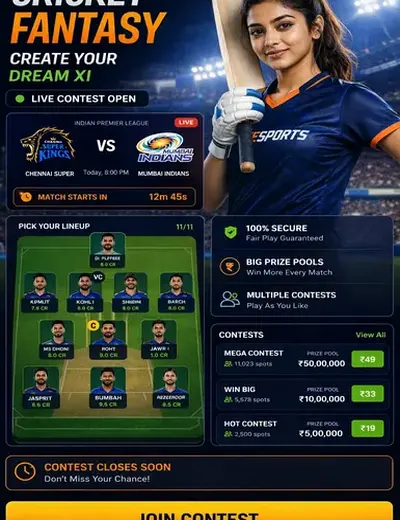 90CLUB (90 club) fantasy cricket & matchday visual 3